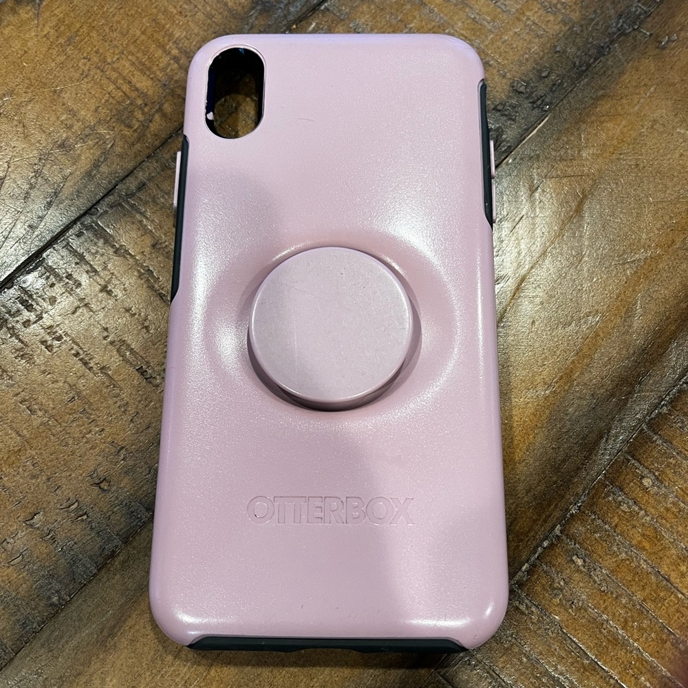 Otterbox iPhone XS Max pop socket phone case